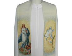Add to Cart Marian stole with the Immaculate Virgin of Murillo Marian stole with the Immaculate Virgin of Murillo