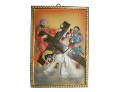 Add to Cart Via Crucis of marble with fourteen stations Via Crucis of marble with fourteen stations