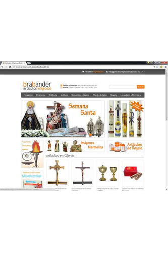 Online store - Sale of religious objects