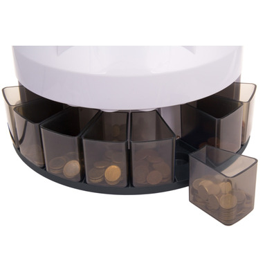 Digital coin sorter counter