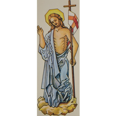 Adhesive for Paschal Candle | Risen Sticker