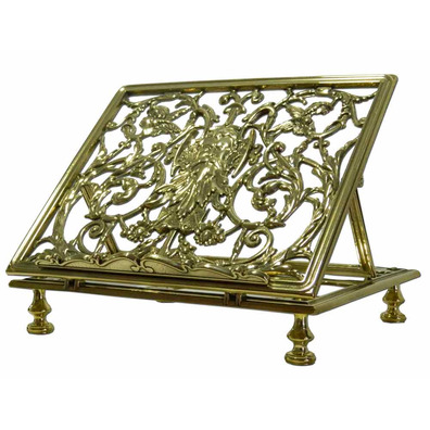 Lectern for table made of bronze
