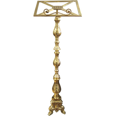 Gilt bronze altar lectern