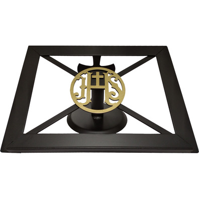 Catholic Church tabletop lectern | Wrought iron black