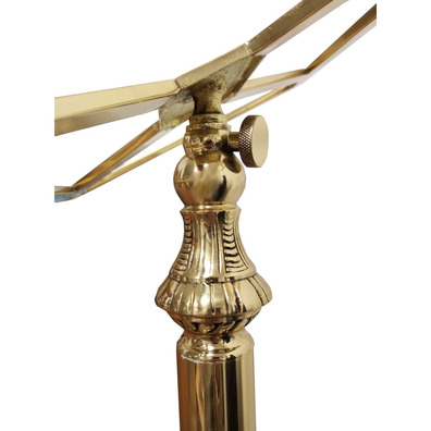 Standing gilded bronze lectern | Height adjustable