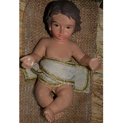 Baby Jesus with crib for Nativity