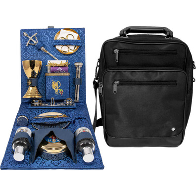 Sacraments bag in rigid fabric