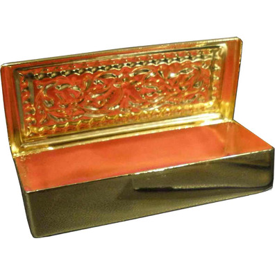 Key box made of gold metal