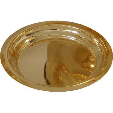 Communion chalice, paten and ciborium made of metal