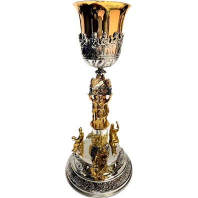 Silver Chalice of the Last Supper