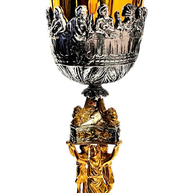 Silver Chalice of the Last Supper