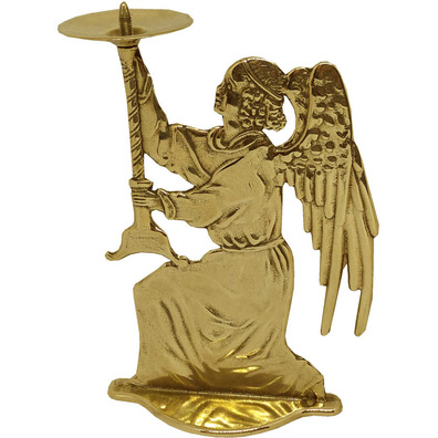 Angel Candle Holder | Golden Color Brass