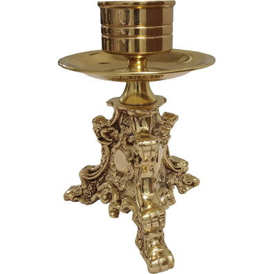 Catholic Church Brass Candle Holders