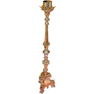 Standing candlestick in bronze - 100 cm. Tall