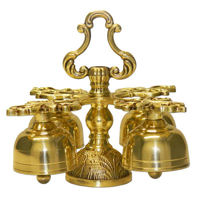 Bronze chime with four bells