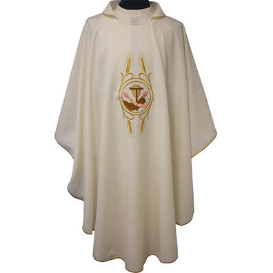 Franciscan embroidered chasuble
