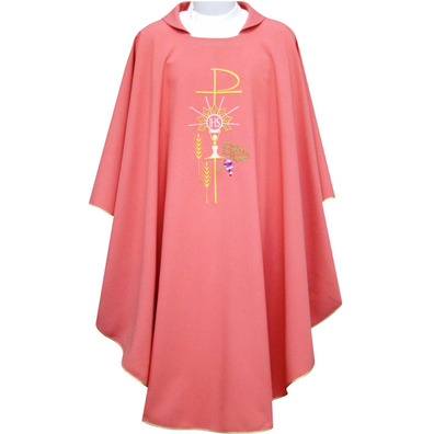 Chasuble for Catholic priest | Six colors pink