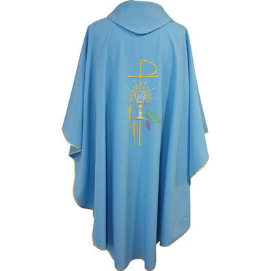 Chasuble for Catholic priest | Six colors blue