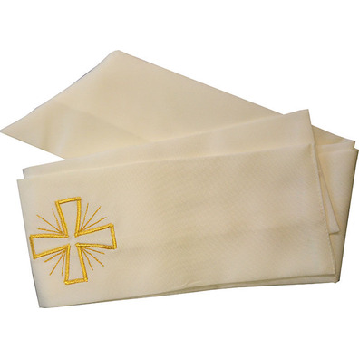 Chasuble in the four liturgical colors | white polyester