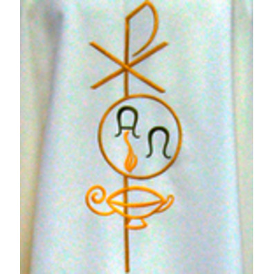 Embroidered chasuble | Chasuble in six beige colors