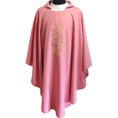 Embroidered chasuble | Chasuble in six pink colors