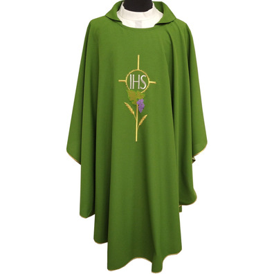 Catholic Church cheap chasubles for sale green