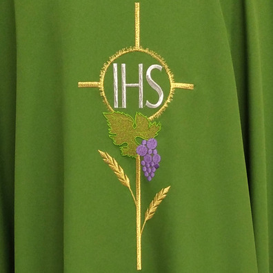 Catholic Church cheap chasubles for sale green