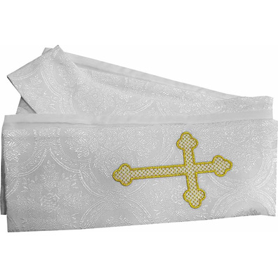 Embroidered Marian chasubles | Our Lady of Mt. Carmel feast white