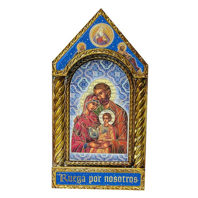 Byzantine icon painting of the Holy Family