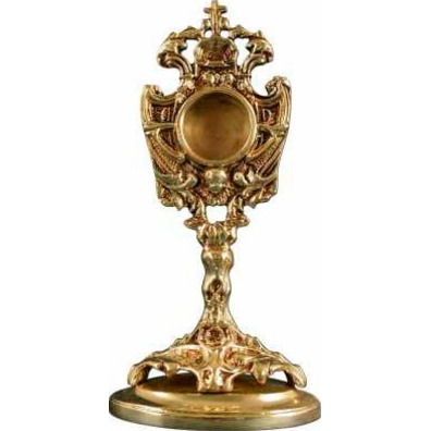 Baroque reliquary made of bronze