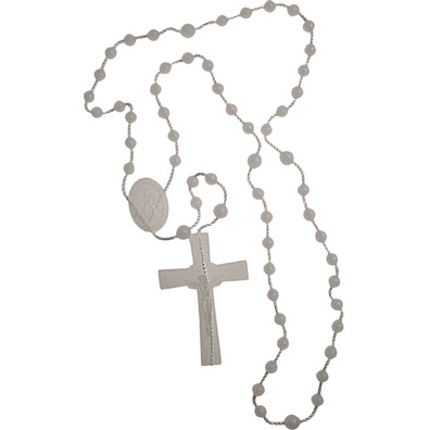 Cheap plastic rosary for pray