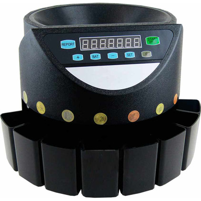 Digital coin sorter counter