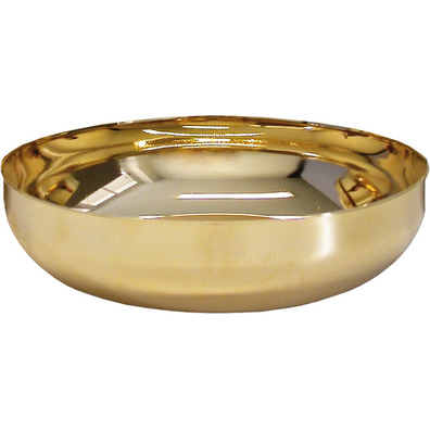 Gold-plated metal paten ciborium | 16cm