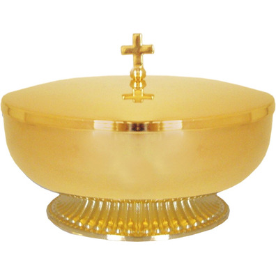 Ciborium paten with base and lid | 16cm