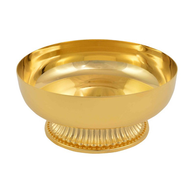 Ciborium paten with base | 14cm golden color