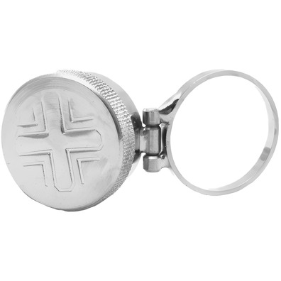 Crismera of ring with engraved Cross