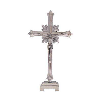 Catholic Church tabletop Crucifix | 20.5 cm.