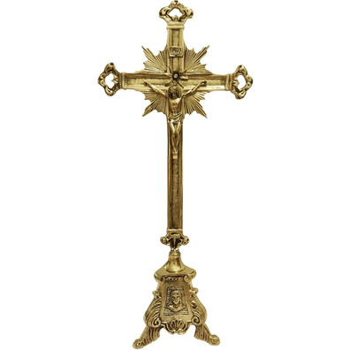 Altar Table Catholic Church Crucifix | 46 cm.