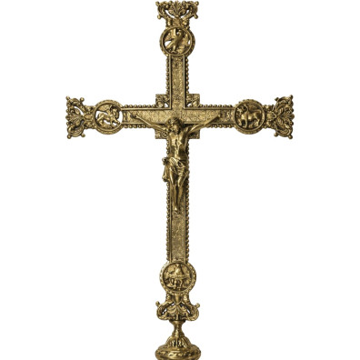 Processional Cross made of bronze
