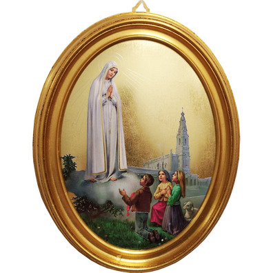 Frame with the image of Our Lady of Fátima