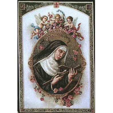 Tapestry of Saint Rita of Cassia