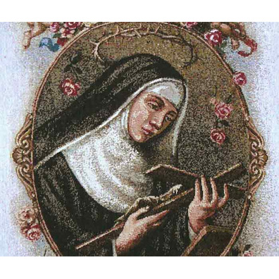 Tapestry of Saint Rita of Cassia