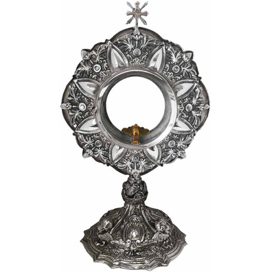 Custody of the Blessed Sacrament with silver bath