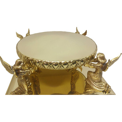 Tabor exhibitor for gold-plated monstrance