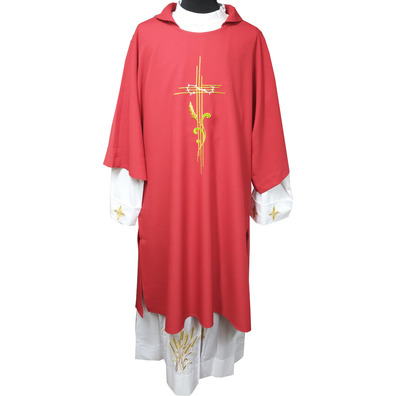 Dalmatic in the four liturgical colors