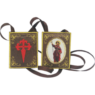 Saint James Scapular | 6 x 5 cm.