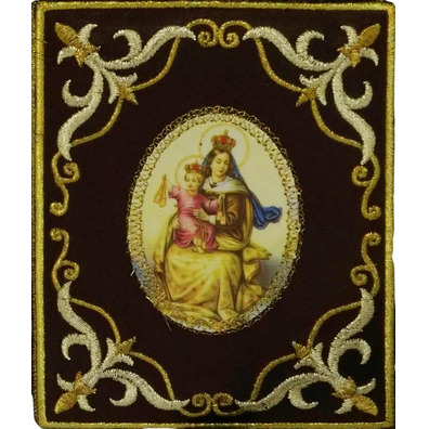 Our Lady of Mount Carmel Scapular | 10 x 8 cm.