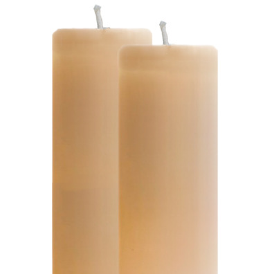 Church wax candles | 6cm diameter