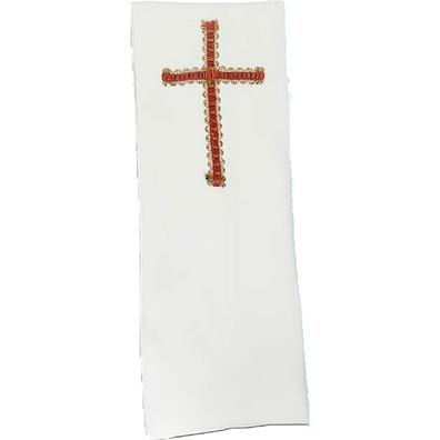 Catholic stole in the four colors white