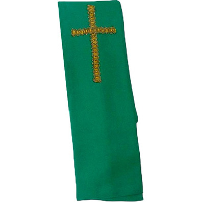 Catholic stole in the four colors green